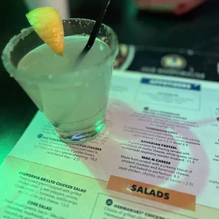 Lemon drop martini