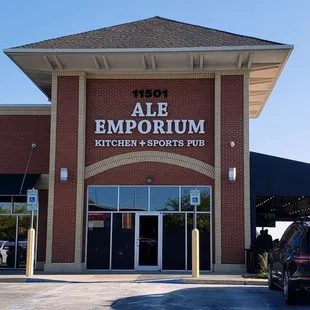 Storefront for Ale Emporium Fishers