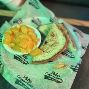 Grilled cheese kids menu