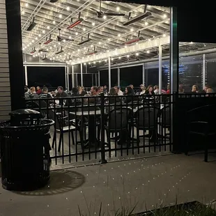 Outdoor seating