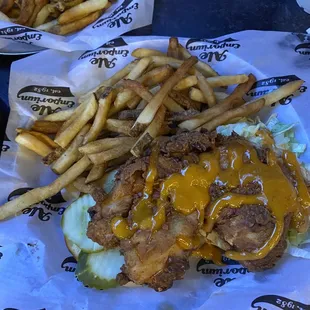 Ale Yeah Hot Chicken Sandwich