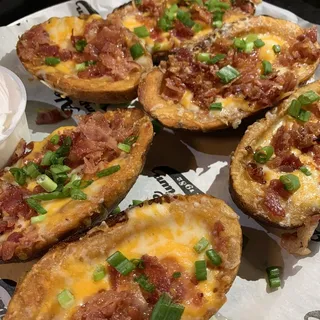 Cheesy Bacon Skins