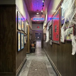 Bathroom hallway