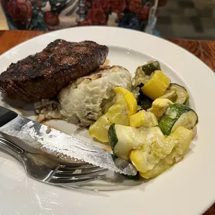steak, food