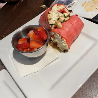 Chicken And Egg White Burrito