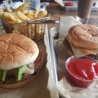 V Impossible Burger