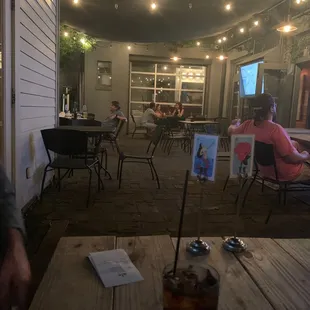 Back patio