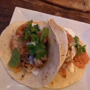Shrimp tacos