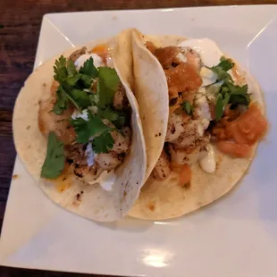 Shrimp tacos