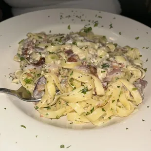 Fettucini Carbunara