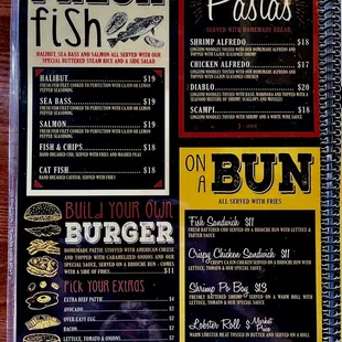 the menu