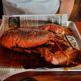 Whole main lobster