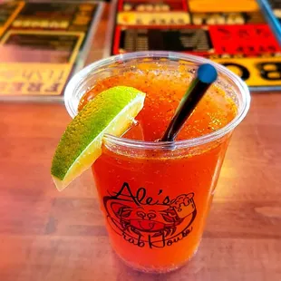 Regular Michelada with Modelo.