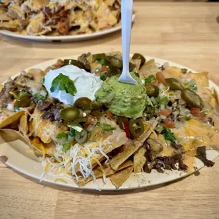 Asada Loaded Nachos