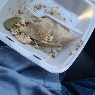 Ortega &amp; Egg Burrito