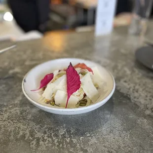 Apple salad - this is one of my favorite dishes on the menu.