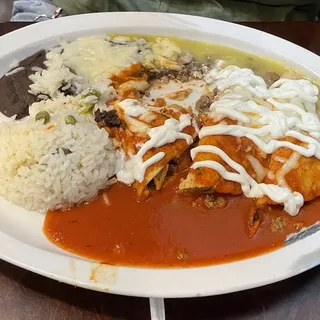 Enchiladas Tradicionales Dinner