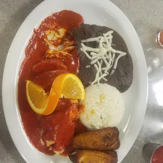 Pollo Yucateco Dinner