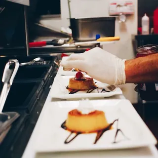 Espresso Flan Dinner