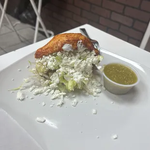 Pambacitos papa and chorizo