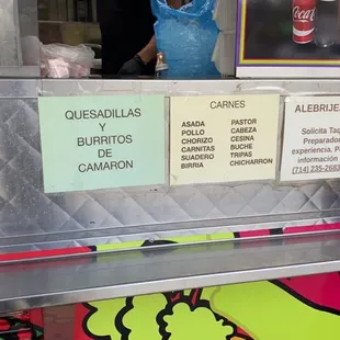 Types of meat
