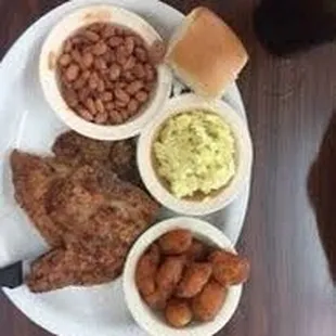 Fried pork chop lunch special 7.99!!