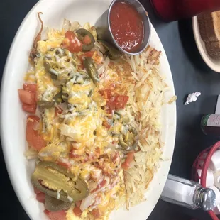 Spanish Omelette (can't remember what the name was exactly) but this was AWESOME!