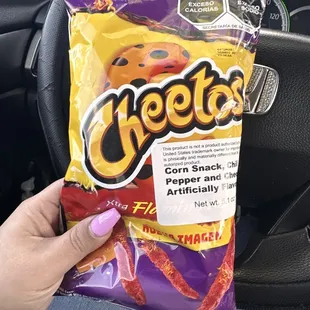 Mexican hot cheetos
