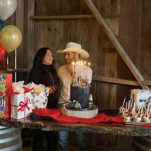 Barn 40th birthday surprise for Edgar!