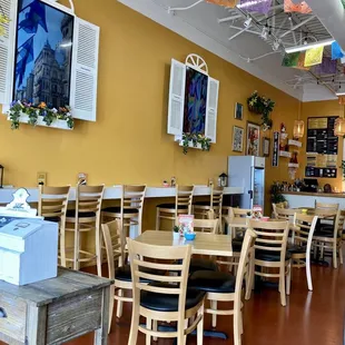 Inside of restaurant