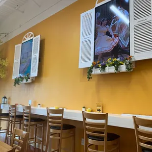 The beautiful donning room