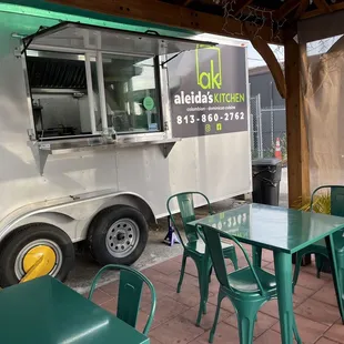 Front of the food truck