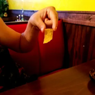 The sighting of the Indiana tortilla chip