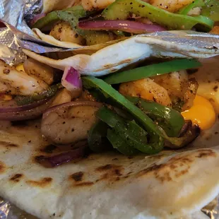 Shrimp taco