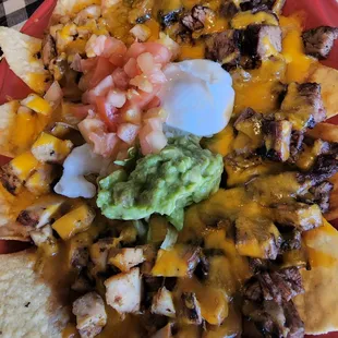 Large nachos