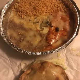 #25 Taco, enchilada &amp; chile relleno