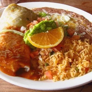 Bean &amp; Cheese Wet Burrito is absolutely delicious