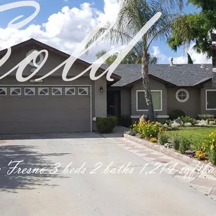 Sold Paula St Fresno CA