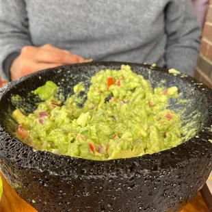 Table side guacamole