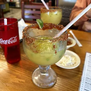 Spicy jalapeno fresca margarita