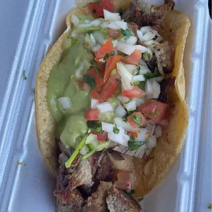 carnitas taco
