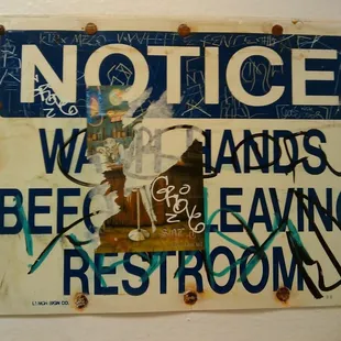 My old stickers grace the bathrooms. I'm not mad. Thanks for the support, ppl!