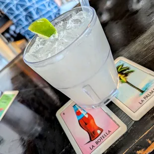 Margarita during happy hour which is 11am to 5pm