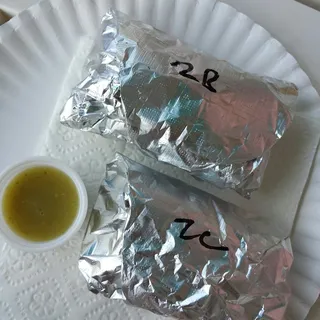 1 Beef and 2 Carne Asada Taco Combo Plate