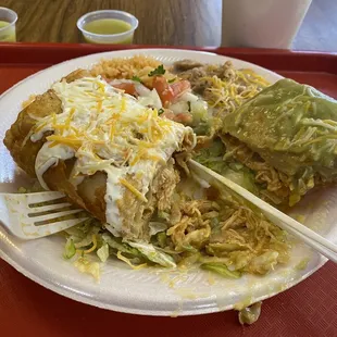 Chicken Chimichanga