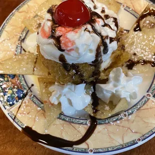 Fried ice cream