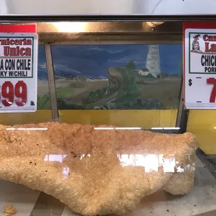 Huge!! Must have been half a pigs back!