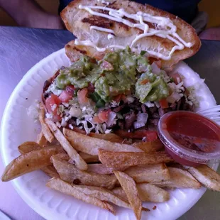 Carne asada torta