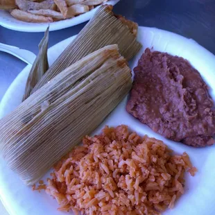 Tamales de elote