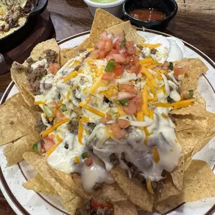 Beef nachos